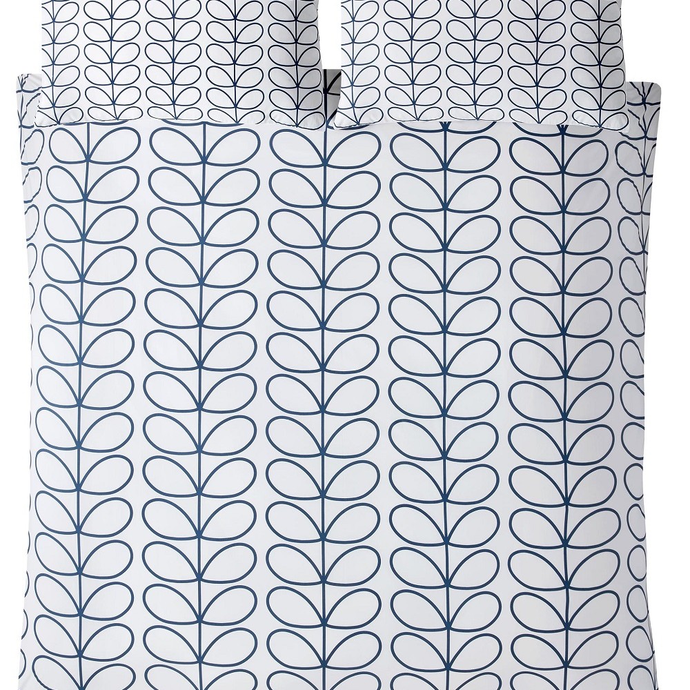 Linear Stem Whale Bedlinen by Orla Kiely House of Bedding